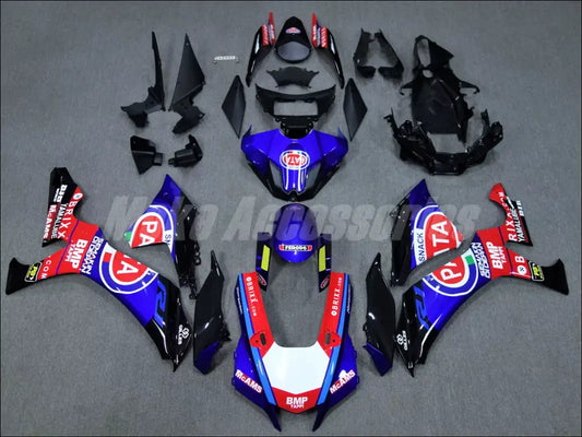 Yamaha YZF-R1M Verkleidung Blau Rot PATA - Standard