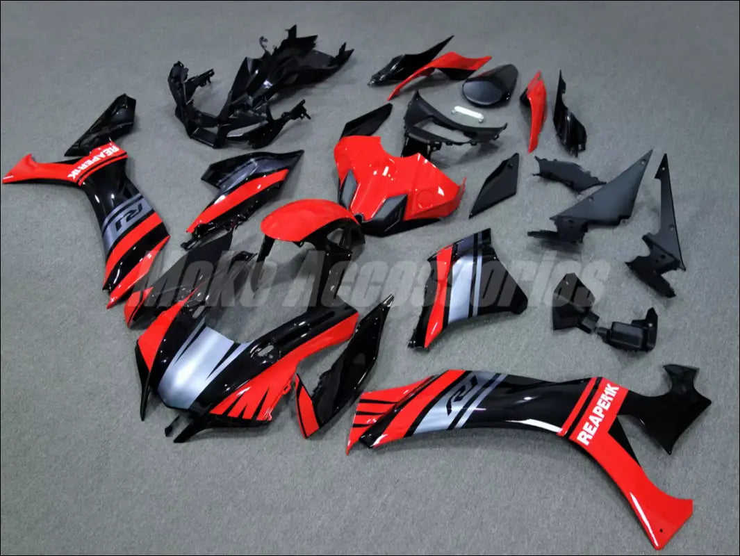 Yamaha YZF-R1M Verkleidung Rot Schwarz (2020-2023) - Standard