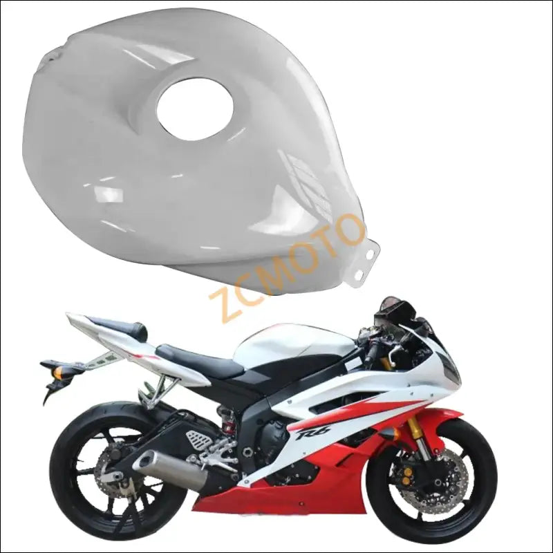 Yamaha YZF-R6 RJ11 Tankabdeckung 2006-2007 - Unpainted / Standard